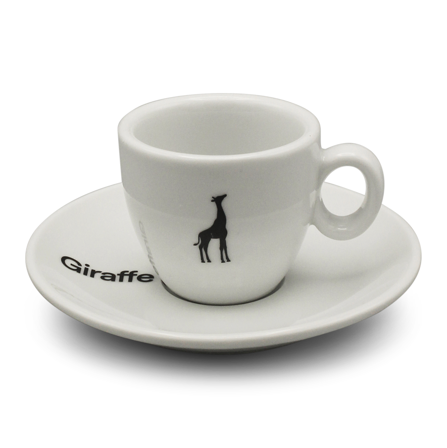 Advertentie Cyclopen Plantage Giraffe Coffee - Espresso kopjes (6 stuks) - Giraffe Coffee Roasters