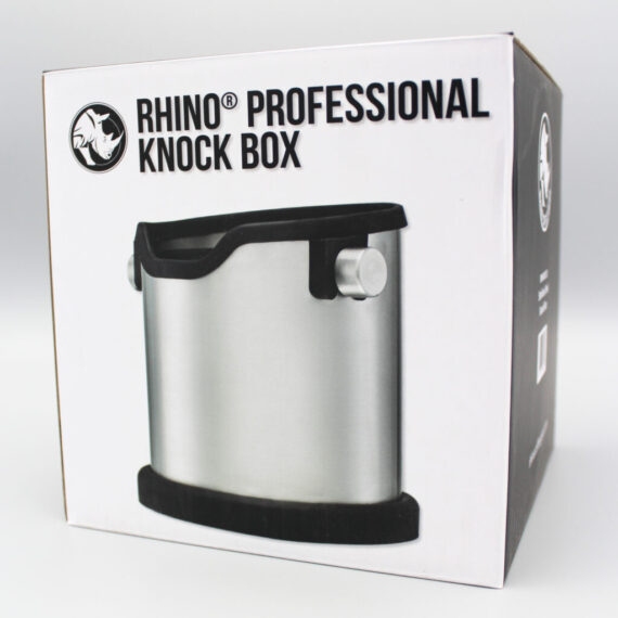 Giraffe Coffee Rhino Stainless Steel Knock Box verpakking
