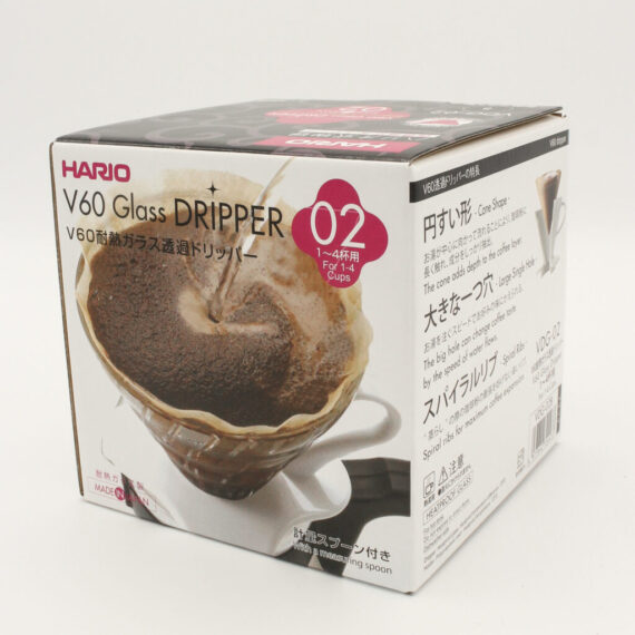 Giraffe Coffee Hario V60 Glas Dripper verpakking